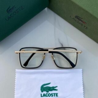 Lacoste black gold frame