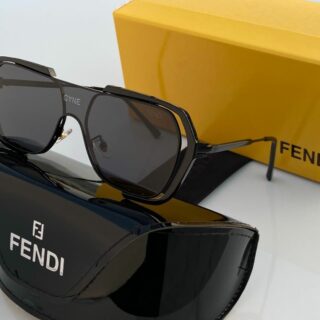 Fendi black glass