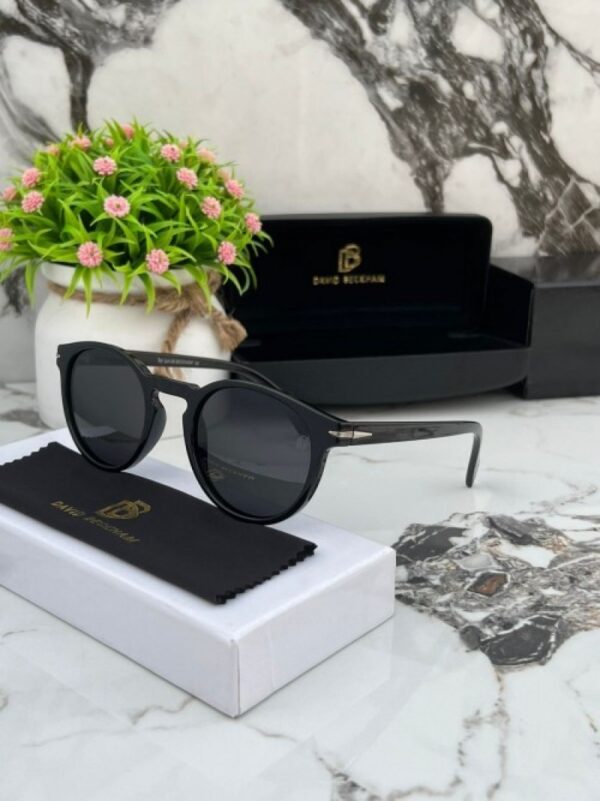 David Beckham round full black - Image 4