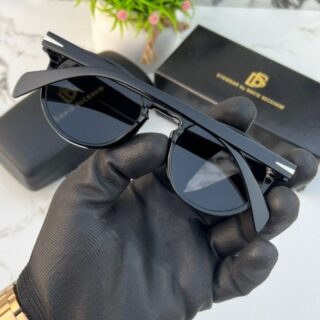 David Beckham round full black