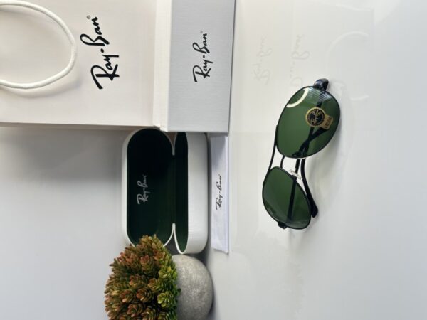 Rayban 3342 Black Green (GLASS) - Image 3