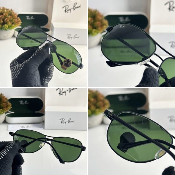 Rayban 3342 Black Green (GLASS) - Image 2