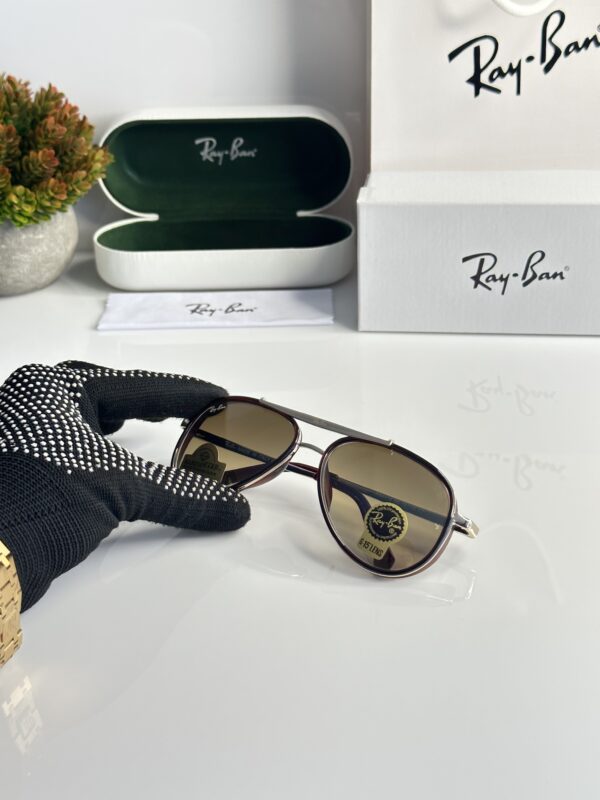 Rayban 4414 Gold Brown (GLASS) - Image 3