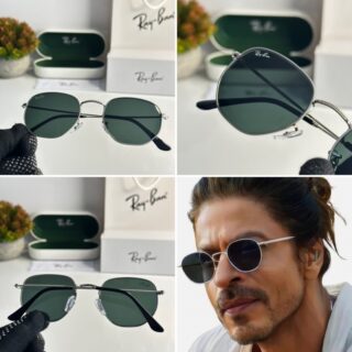 Rayban 3548 Silver Black