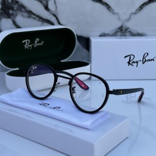 RB #2 METAL BLACK BLUE CUT SUNGLASSES