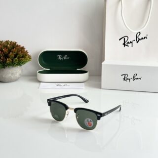 Rayban Clubmaster 3016 Gold Green