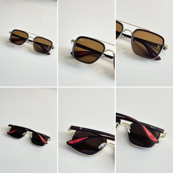 Rayban 06 Gold Brown - Image 2
