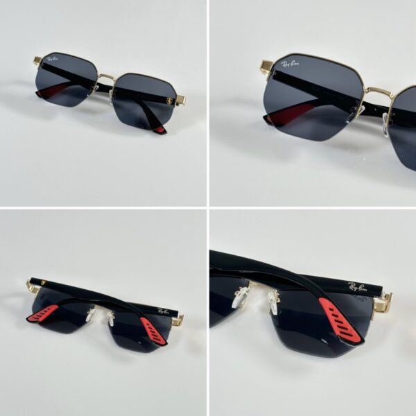 Rayban 07 Gold Black - Image 4