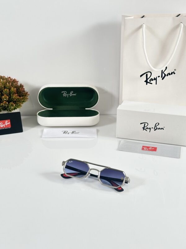 Rayban 05 Silver Blue - Image 4