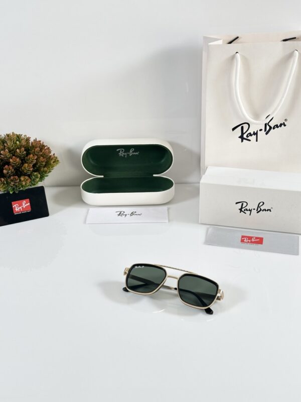 Rayban 3602 Gold Green - Image 4