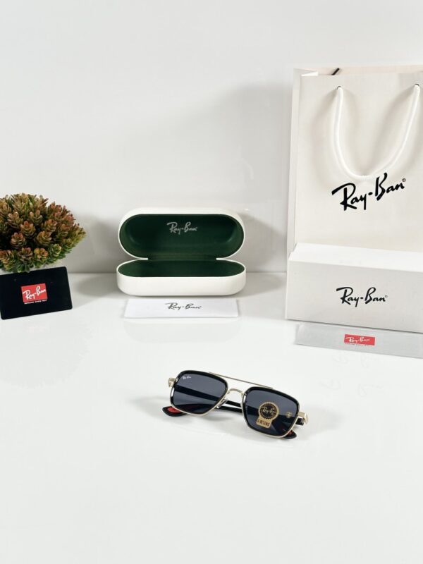 Rayban 06 Gold Black - Image 2
