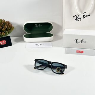 Rayban 2140 Gold Black Blue (GLASS)