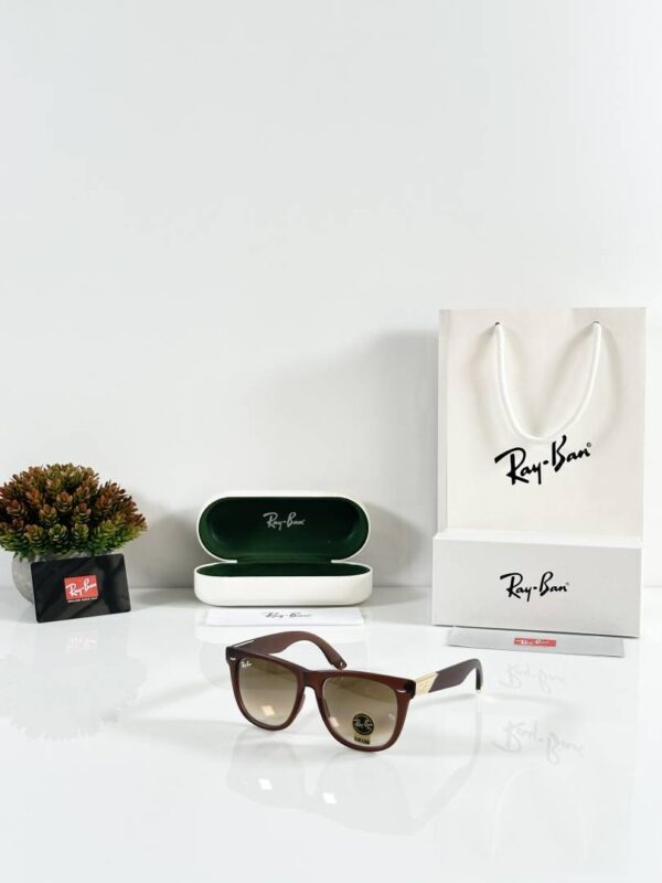 Rayban 2140 Gold Brown DC (GLASS) - Image 4