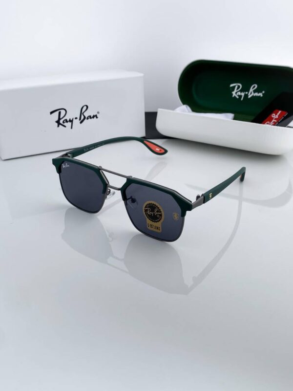 RAYBAN 04 GREEN BLACK - Image 5