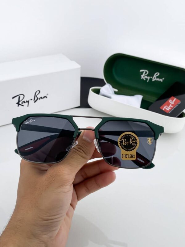 RAYBAN 04 GREEN BLACK - Image 3