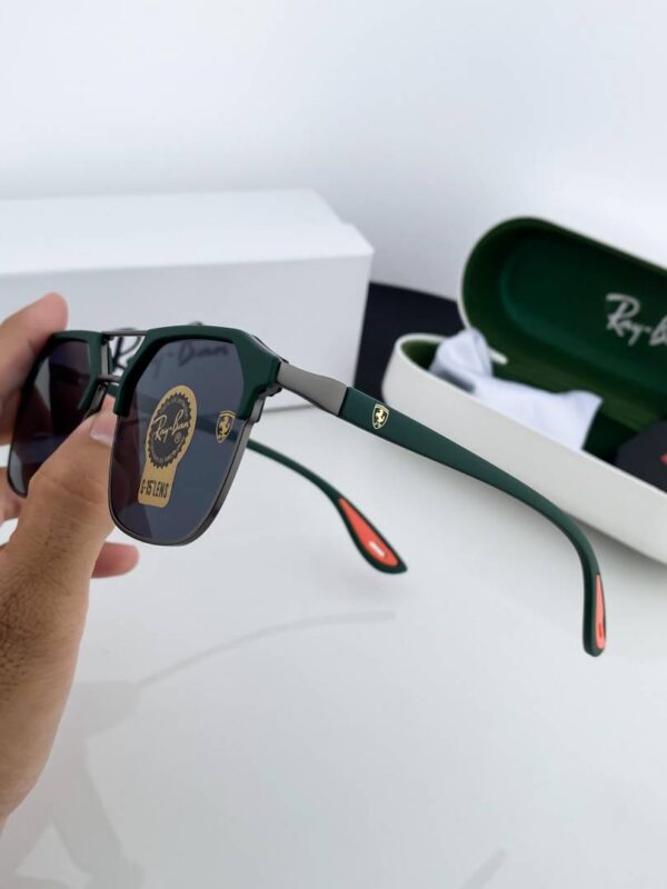 RAYBAN 04 GREEN BLACK - Image 4