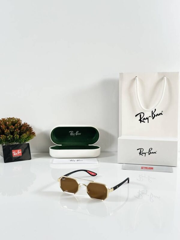 Rayban 05 Gold Brown - Image 4