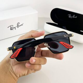 RAYBAN GOLD BLACK 10