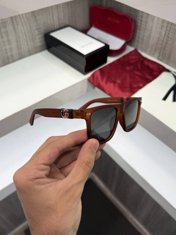 Gucc i 1390 Premium sunglass (Brown) - Image 2