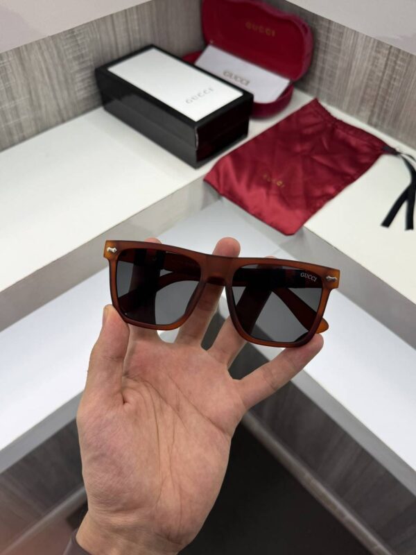 Gucc i 1390 Premium sunglass (Brown) - Image 6
