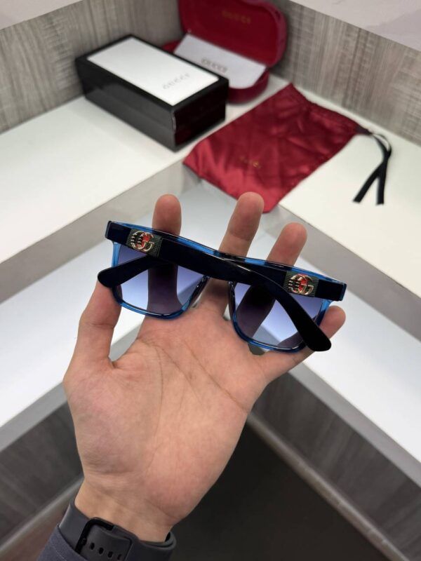 Gucc i 1390 Premium sunglass (Blue) - Image 4