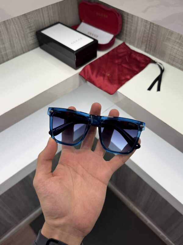 Gucc i 1390 Premium sunglass (Blue) - Image 7