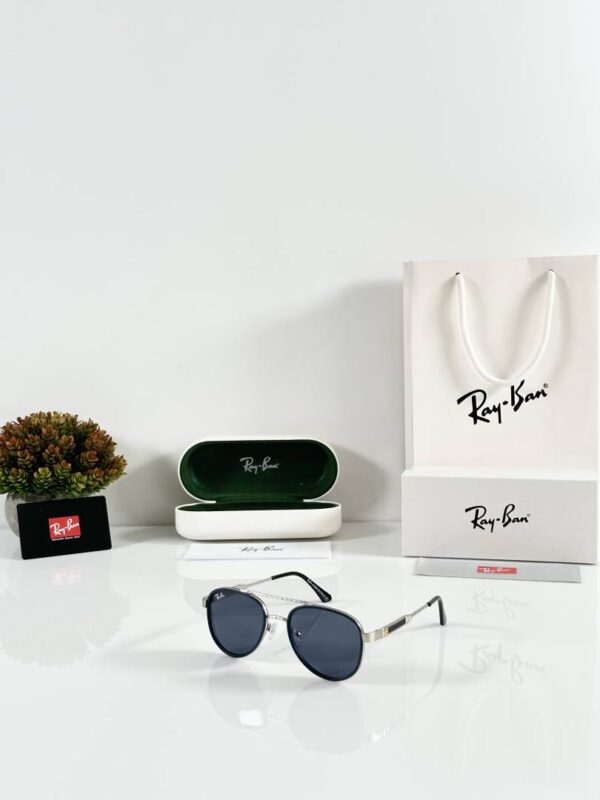 Rayban 3603 Silver Blue - Image 3