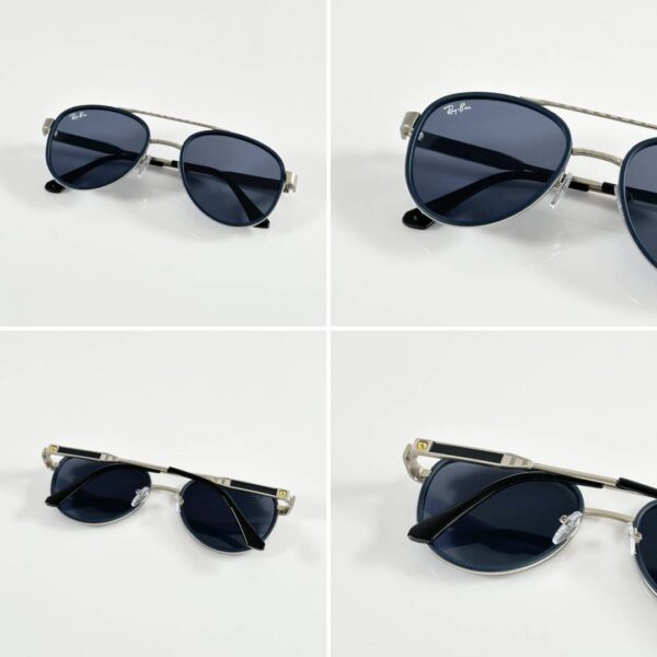 Rayban 3603 Silver Blue - Image 4