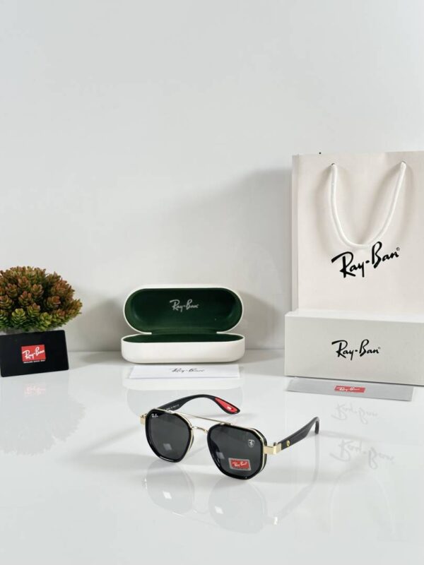 Rayban 3160 Gold Black - Image 2