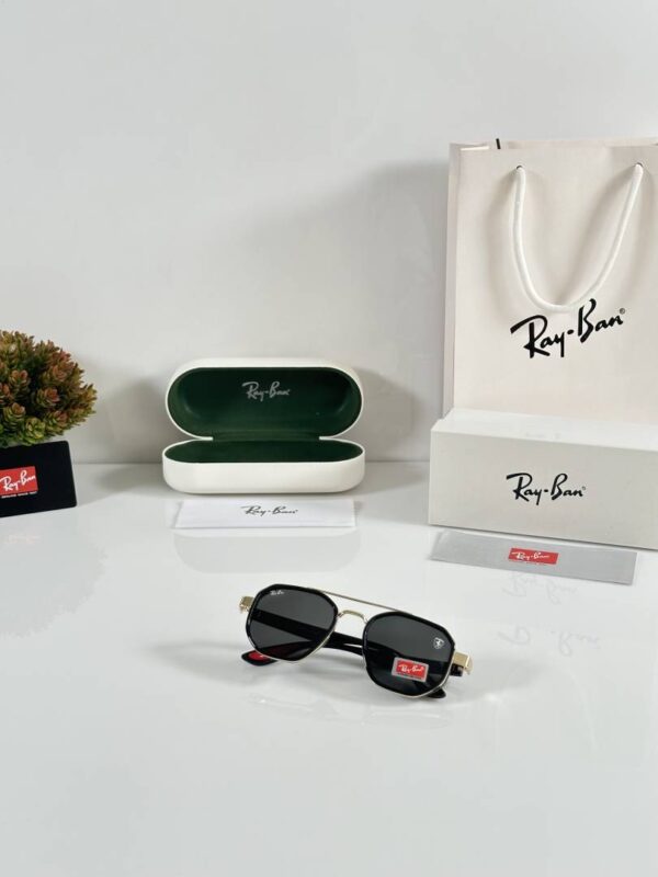 Rayban 3160 Gold Black - Image 4