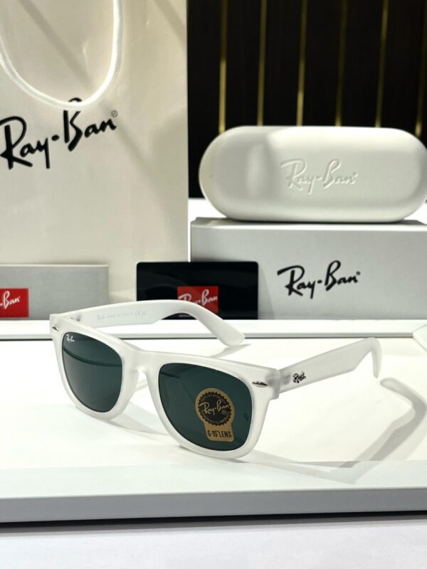 _Rayban_2140_white_green - Image 3