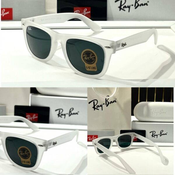 _Rayban_2140_white_green - Image 5