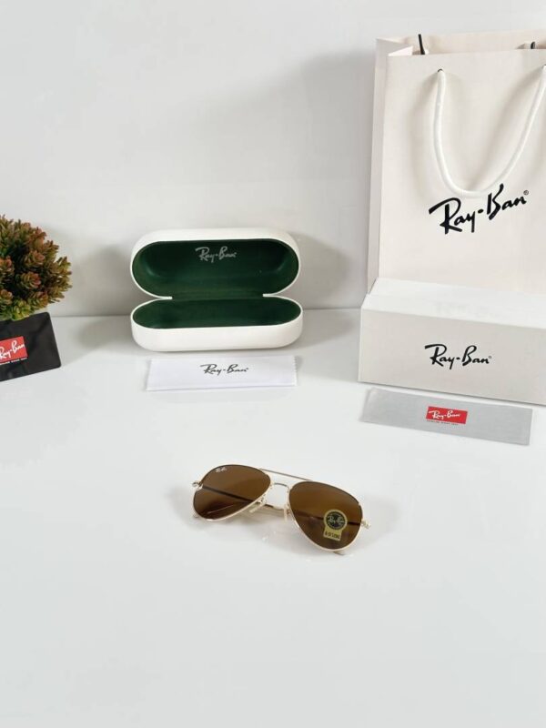 Rayban Aviator 3026 Gold Brown - Image 4