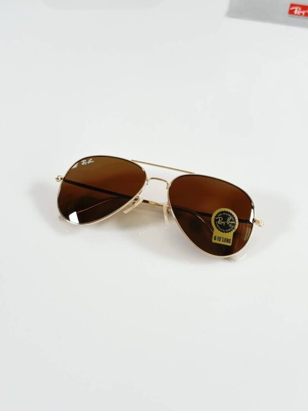 Rayban Aviator 3026 Gold Brown - Image 3