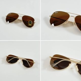 Rayban Aviator 3026 Gold Brown