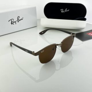 RAYBAN BLACK BROWN 25
