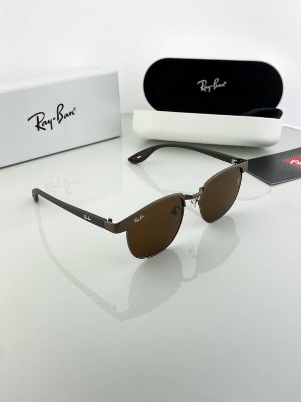 RAYBAN BLACK BROWN 25