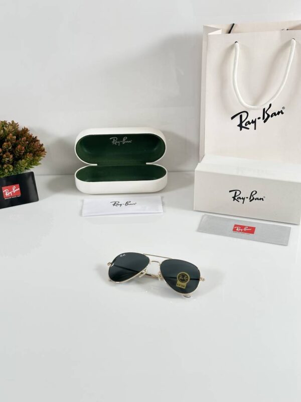 Rayban Aviator 3026 Gold Black (GLASS)
