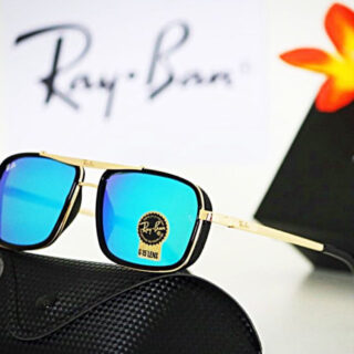 RB 4413 GOLD AQUA GLASS LENS
