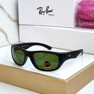 RB 4177 BLACK GREEN UV-400 SUNGLASSES