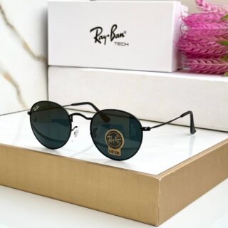 RB 3447 BLACK BLACK UV-400 SUNGLASSES