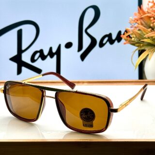 RB 4413 GOLD BROWN GLASS LENS