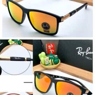 RB 4228 GOLD ORANGE MIRROR UV-400 SUNGLASSES