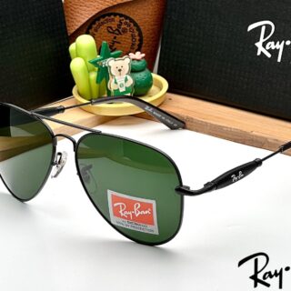 RB 3517 BLACK GREEN UV-400 SUNGLASSES