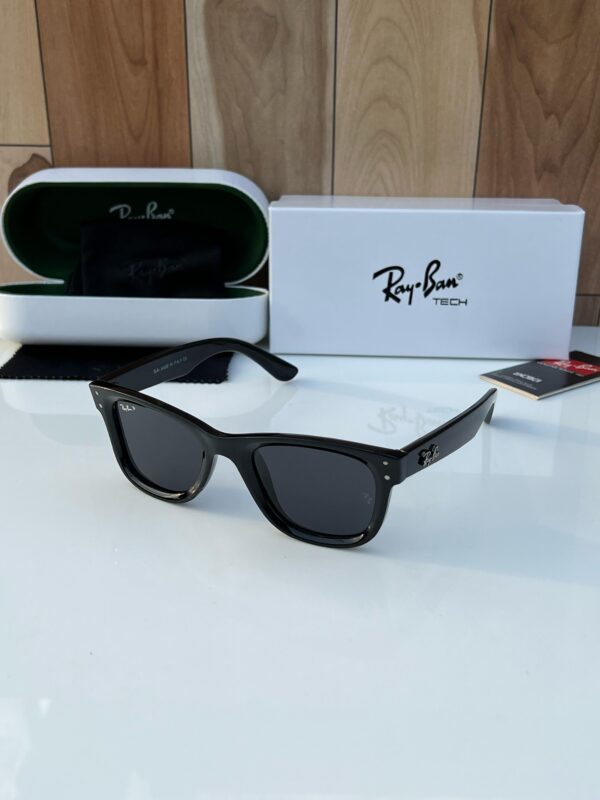 RB 0502 FULL BLACK POLARIZED SUNGLASSES - Image 3