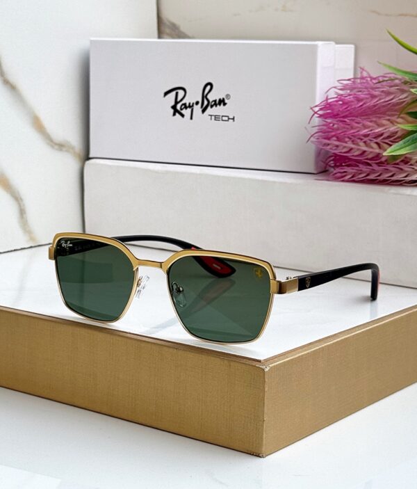 RB #7 METAL GOLD GREEN UV-400 SUNGLASSES kooda koon