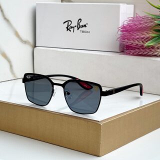 RB #7 METAL BLACK BLACK UV-400 SUNGLASSES