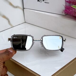 RB 9930 METAL SILVER MERCURY UV-400 SUNGLASSES