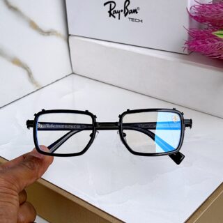 RB 9930 METAL BLACK BLUE CUT SUNGLASSES